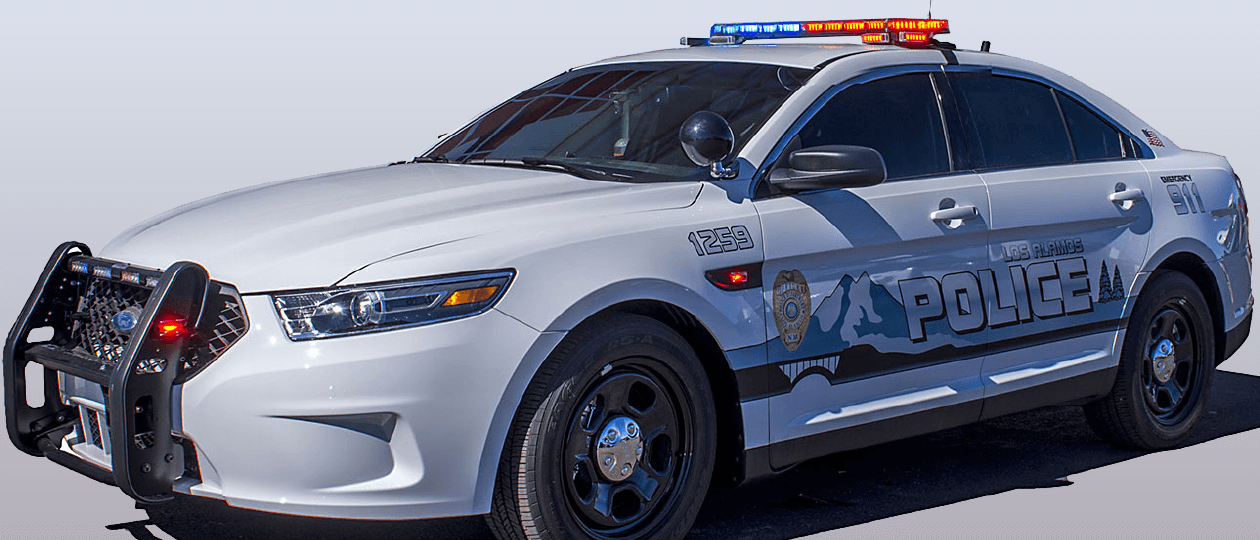 One look at Los Alamos Police Department’s graphics will let you know they patrol one of the most dramatic cities in the country. Our graphics have adorned their vehicles over many years and several iterations of their scenic artwork.