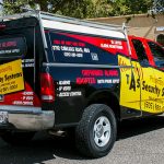 The Alarm Store Security Truck Graphics