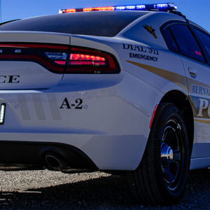 Bernalillo PD Upfit Back of Car