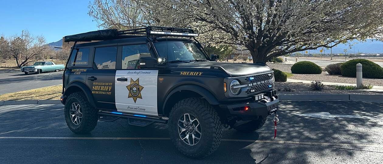 Bernalillo County Sherrif Recruiting Unit Bronco