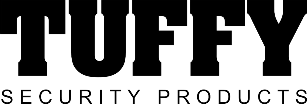 Tuffy logo with the tagline 'security products'